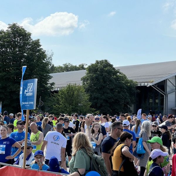 Siegerehrungen, Finisherbereich und Eventgelände