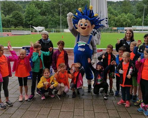 Sparkassen Kinderleichtathletik-Challenge: Über 100 Kinder lernten die Leichtathletik kennen