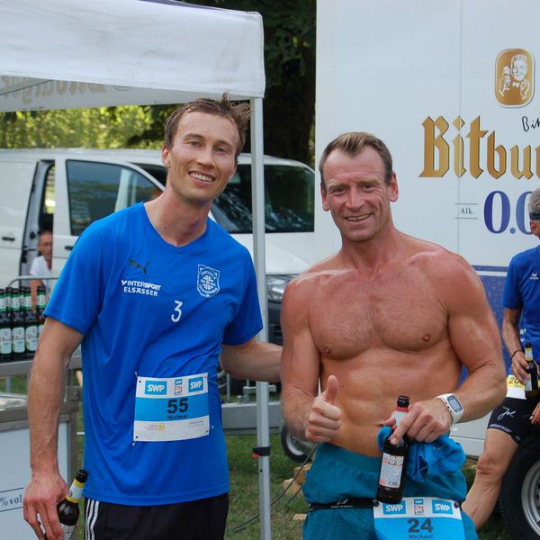 SWP CityLauf 2022 - Finisher-Bereich