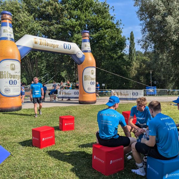Siegerehrungen, Finisherbereich und Eventgelände