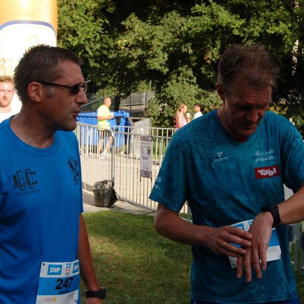 SWP CityLauf 2022 - Finisher-Bereich