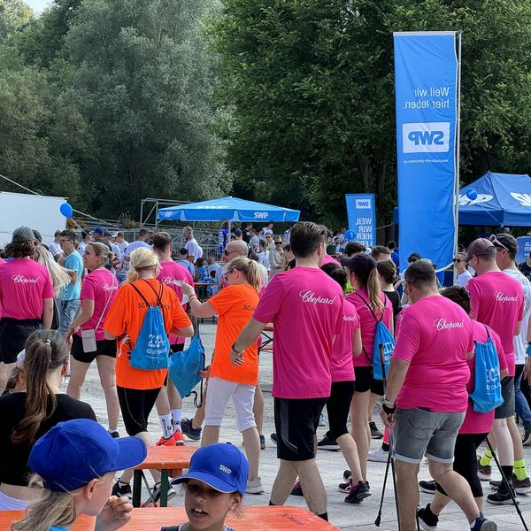 Siegerehrungen, Finisherbereich und Eventgelände