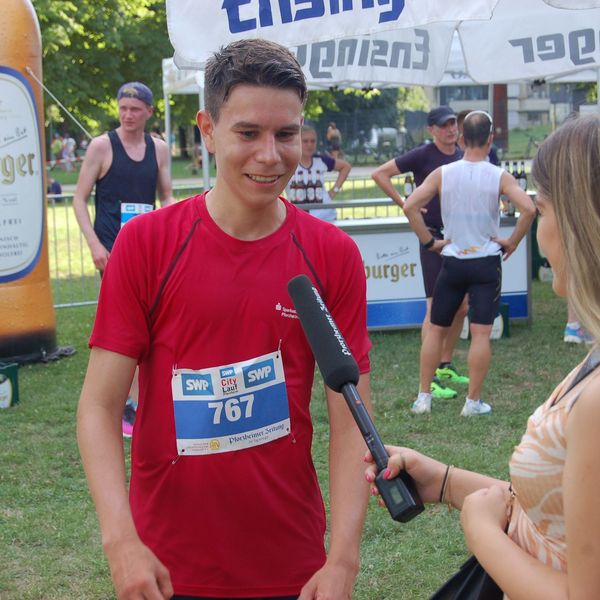 SWP CityLauf 2022 - Finisher-Bereich