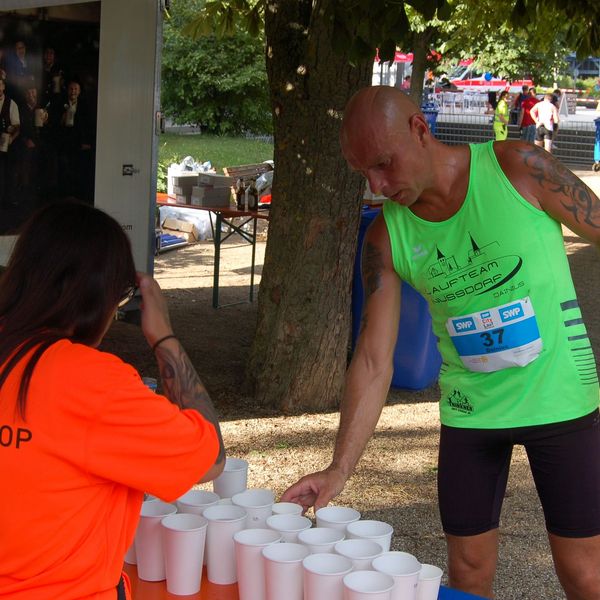 SWP CityLauf 2022 - Finisher-Bereich