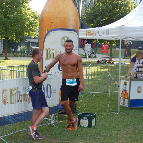 SWP CityLauf 2022 - Finisher-Bereich
