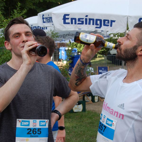 SWP CityLauf 2022 - Finisher-Bereich
