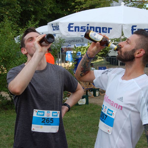 SWP CityLauf 2022 - Finisher-Bereich