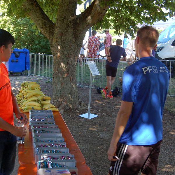 SWP CityLauf 2022 - Finisher-Bereich