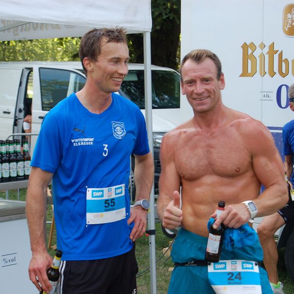 SWP CityLauf 2022 - Finisher-Bereich