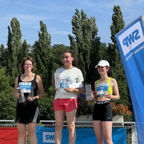 Siegerehrungen, Finisherbereich und Eventgelände