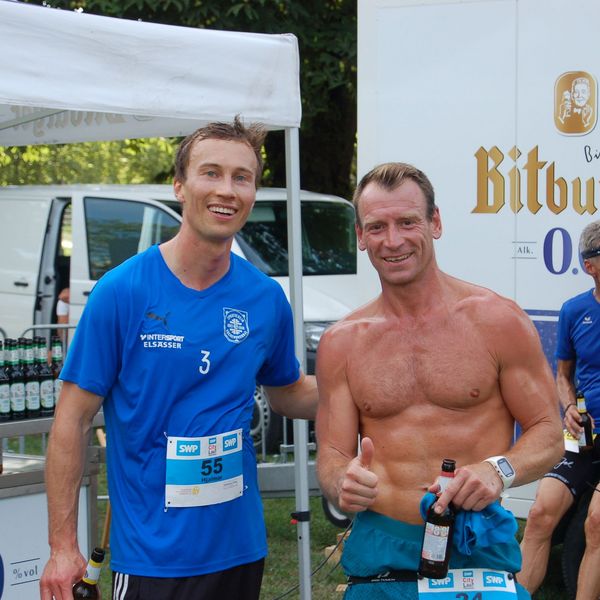 SWP CityLauf 2022 - Finisher-Bereich