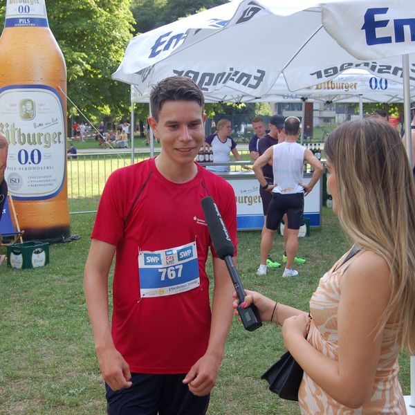 SWP CityLauf 2022 - Finisher-Bereich