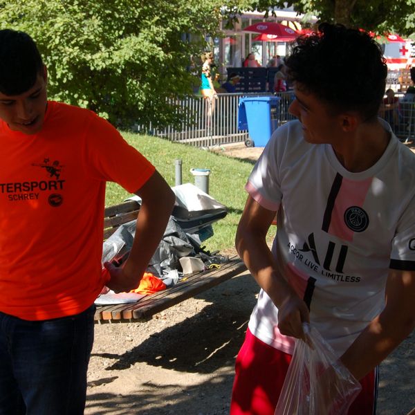 SWP CityLauf 2022 - Finisher-Bereich