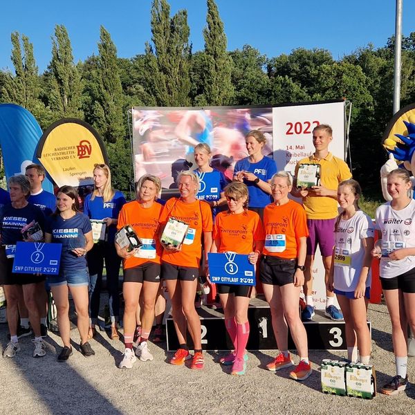 SWP CityLauf 2022 - Siegerehrungen